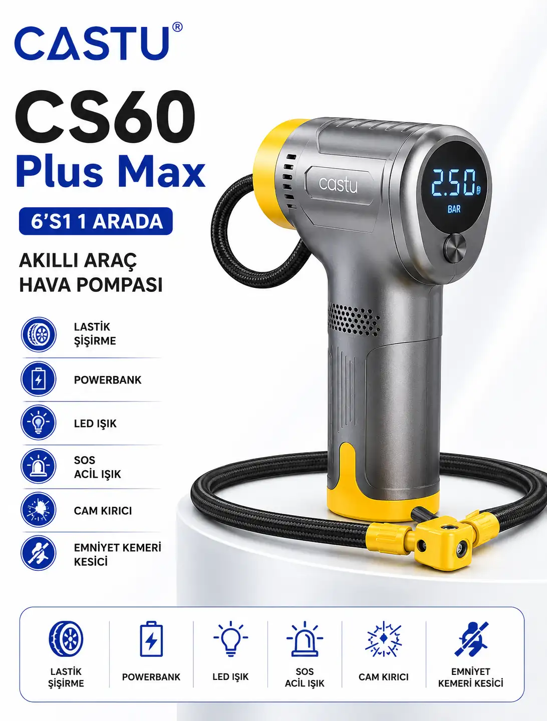 CS60 PLUS  POMPA