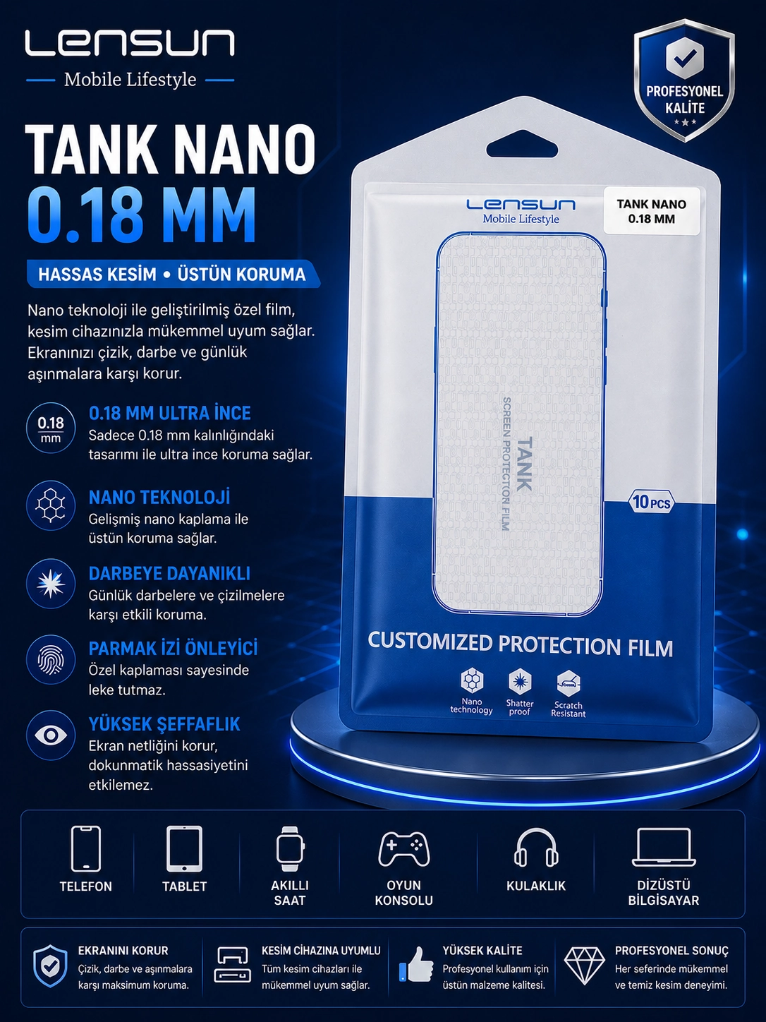 LENSUN TANK NANO 10 lu