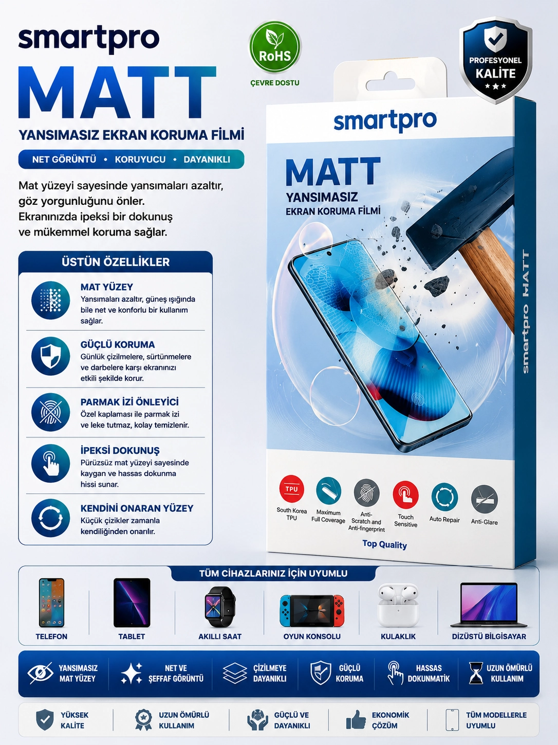 SMART PRO MAT 50 Lİ