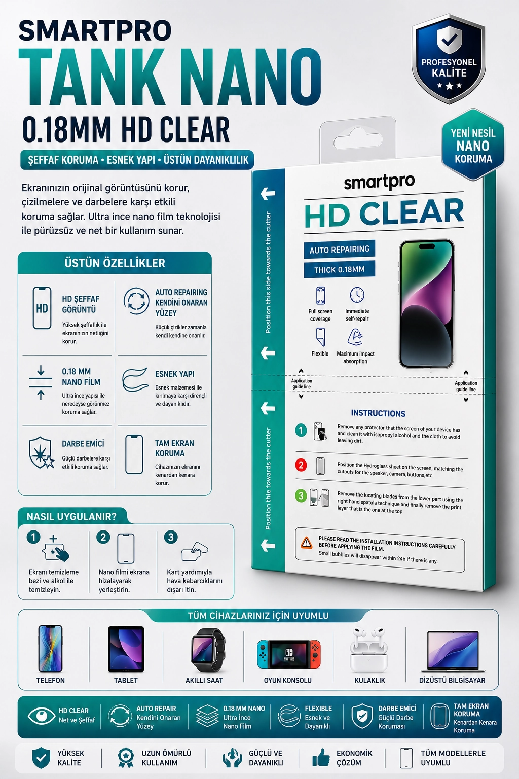 SMART PRO TANK 50 Lİ